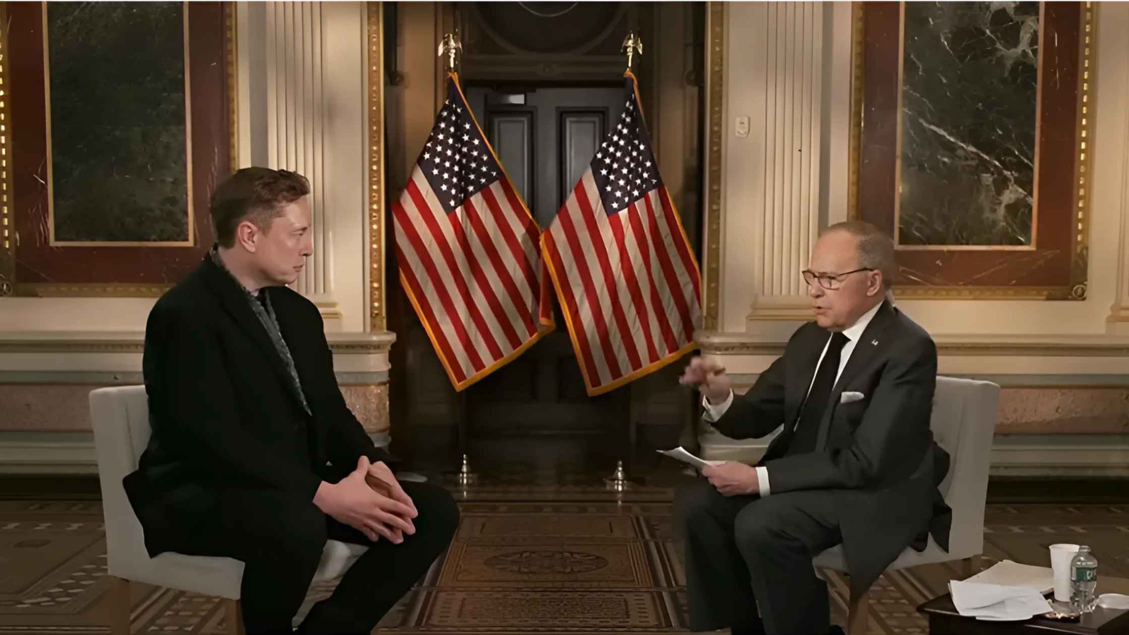 Elon Musk Larry Kudlow Fox DOGE | Rev